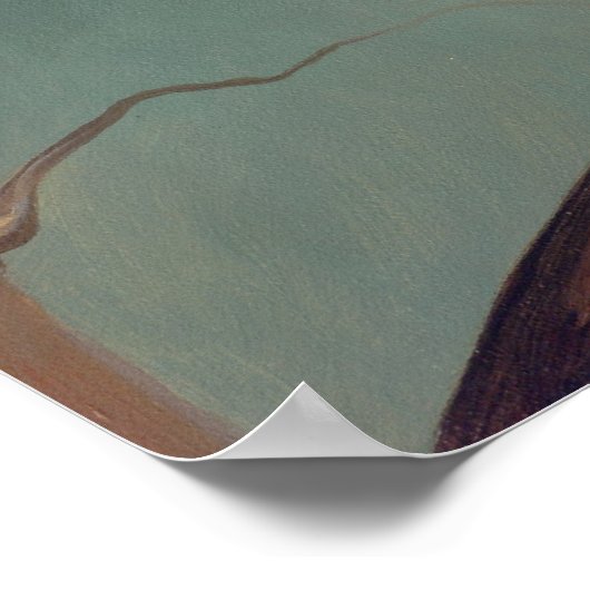 オウリンアートプリントフクロウ妖精ファンタジー ポスター (角)