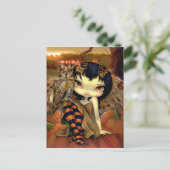 「オウリンin秋」はがき ポストカード (スタンド正面)