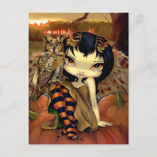 「オウリンin秋」はがき ポストカード (正面)