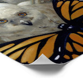 オウリンin the Nest ARTプリントフクロウ妖精ハッチリング ポスター (角)