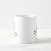 オウルの絵のクリスマスマグカップ 名前入り コーヒーマグカップ (中央)