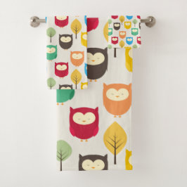 オウルズ バスタオルセット