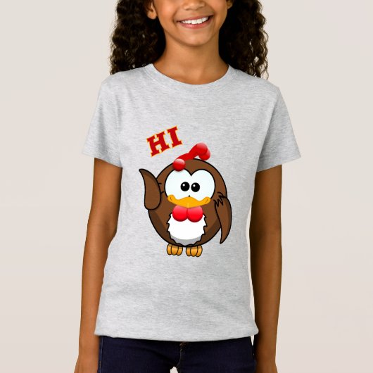 オウロフクロウ Tシャツ (正面)