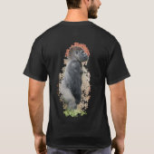 オウンビの直立 – シルバーバックの強さ Tシャツ (裏面)