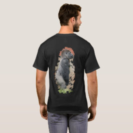 オウンビの直立 – シルバーバックの強さ Tシャツ