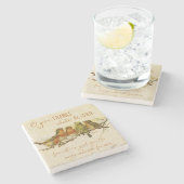 オウン与え感謝していント·ザ·ロード ストーンコースター (横)