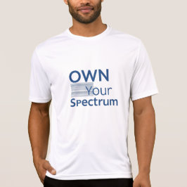 オウン ユア スペクトラム – 自閉症啓発月間 ブルー Tシャツ