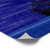 オエイースタンスタープリント ポスター (角)