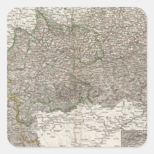 オエステライヒ – ウィーン地方 スクエアシール (正面)