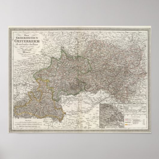 オエステライヒ – ウィーン地方 ポスター (正面)