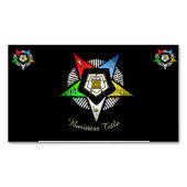 オエス！ マグネット名刺 (正面)