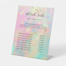 オエレガントパル価格表台座標識 台座サイン