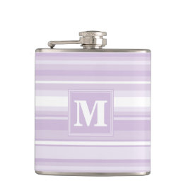 オオアザミ紫ストライプ フラスク