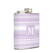 オオアザミ紫ストライプ フラスク (右)