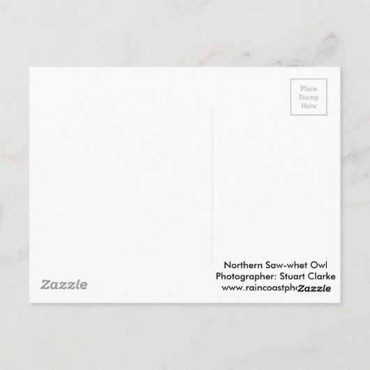 オオウム ポストカード (裏面)