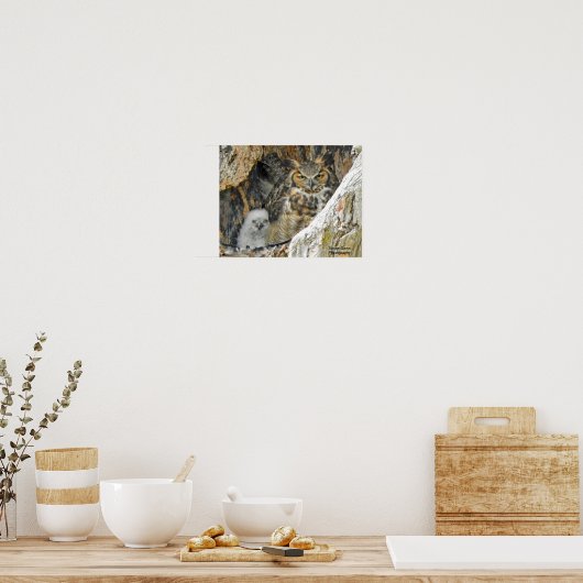 オオウ素晴らしクロウの角 ポスター (キッチン)