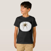 オオオカグモTシャツ（ライコシ科） Tシャツ (正面フル)