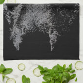 オオオカマタオル野生のハスキー犬の茶タオル キッチンタオル (折り畳み)