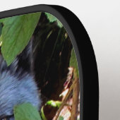 オオオカミのポートレート ピックルボールラケット (左詳細)