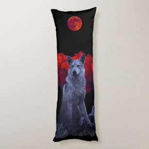 オオオカミの月  ゴシック抱き枕 ボディピロー