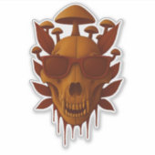 オオオカミスカル シール (正面)