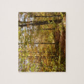 オオオカミ岩のコース秋のペンシルバニアの風景 ジグソーパズル (縦)