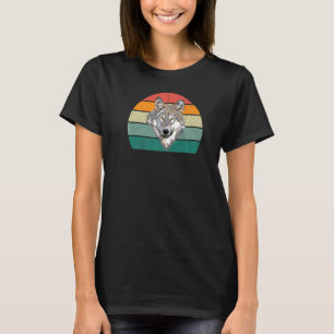 オオオカミ犬オオカミ狩り森ディアアニマ Tシャツ