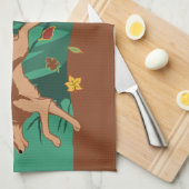 オオオカミ キッチンタオル (四つ折り)