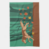 オオオカミ キッチンタオル (縦)