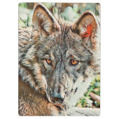 オオオカミ クリップボード (裏面)