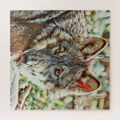 オオオカミ ジグソーパズル (横)