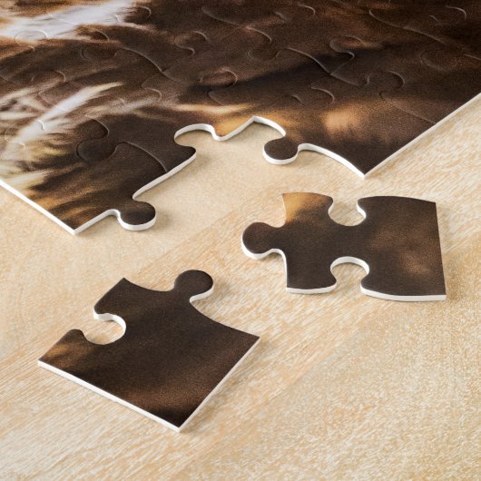 オオオカミ ジグソーパズル (側面)