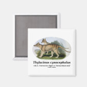 オオオカミ マグネット (正面/裏面)