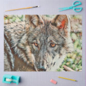 オオオカミ 薄葉紙 (クラフト)