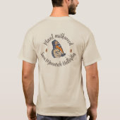 オオカナダモナカ Tシャツ (裏面)