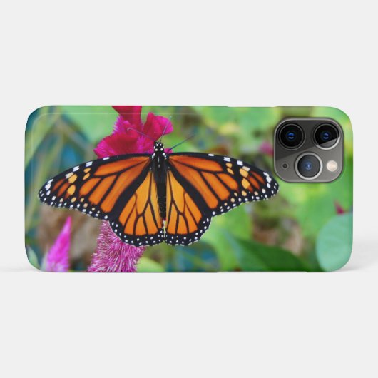 オオカナダモナークバタフライ Case-Mate iPhoneケース (裏面(横))