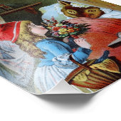 オオカミおばあちゃんベッド フォトプリント            (角)