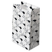 オオカミおよびあなたとの操業は遠ぼえするために学びます スモールペーパーバッグ (裏面アングル)