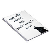 オオカミおよびあなたとの操業は遠ぼえするために学びます ノートブック (右側)