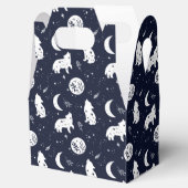 オオカミが月の恵み箱で吠える フェイバーボックス (オープン)