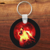 オオカミが赤い夜に泣く キーホルダー (正面)