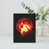 オオカミが赤い夜に泣く ポストカード (スタンド正面)