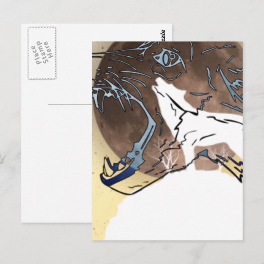 オオカミたち ポストカード (正面/裏面)