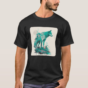 オオカミとオオカミ男の女の子12 Tシャツ