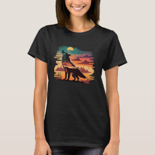 オオカミとオオカミ男の女の子31 Tシャツ