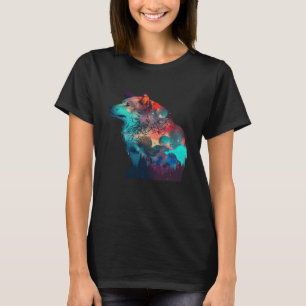 オオカミとオオカミ男の女の子60 Tシャツ