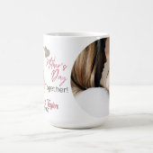 オオカミとオオカミ、母の日が一緒に コーヒーマグカップ (中央)