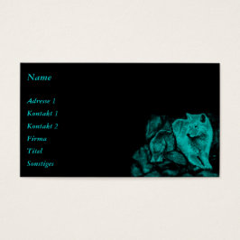 オオカミとカラスが夜に