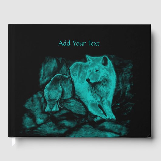 オオカミとカラスが夜に ゲストブック (正面)