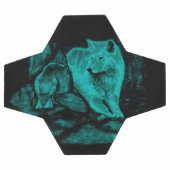 オオカミとカラスが夜に サッカーボール (フラット)